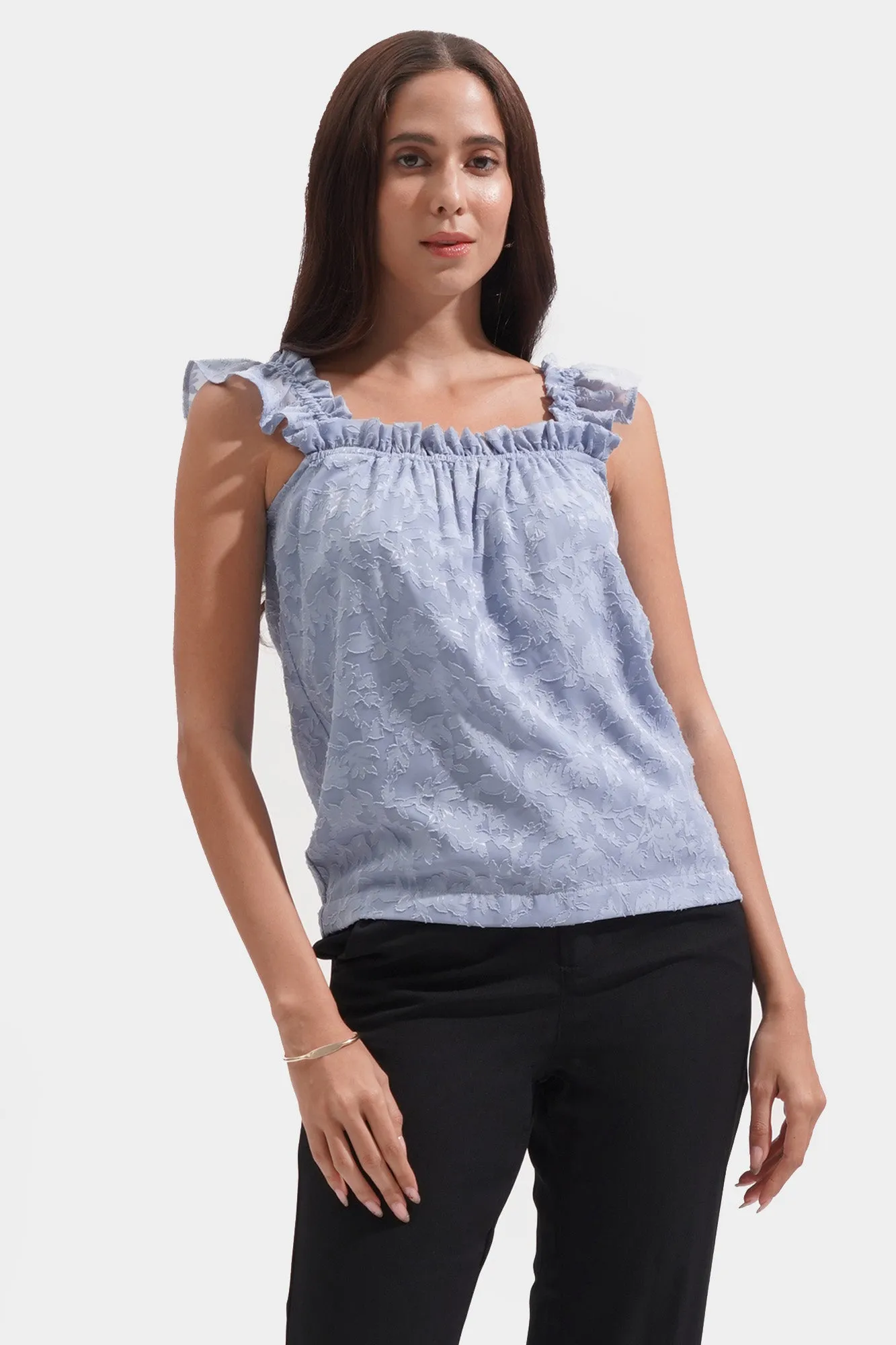 Jacquard Swing Top