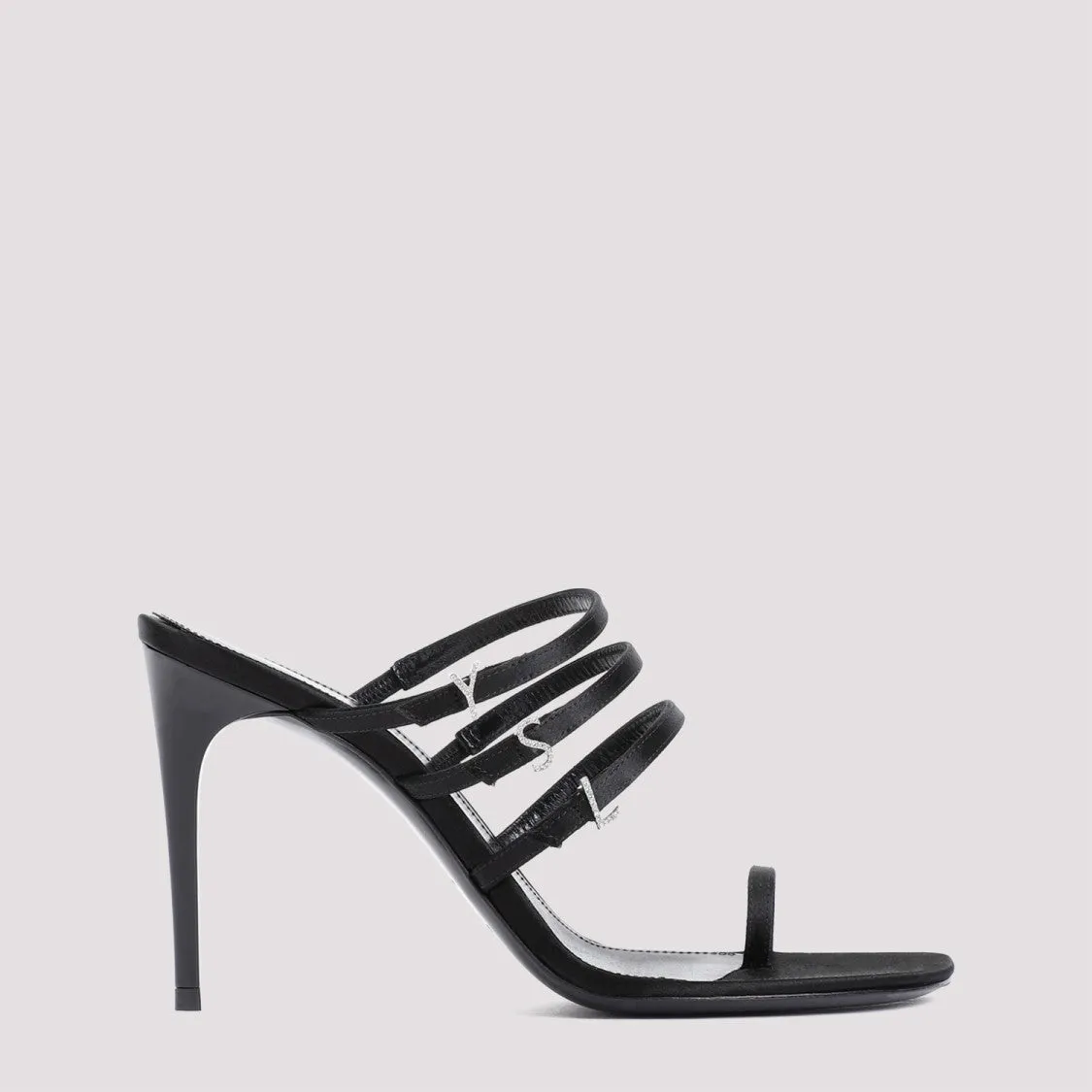 Jerry 95 Black Textile Sandals