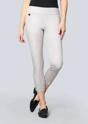 Juniper Fabric Ankle Pants In Stone