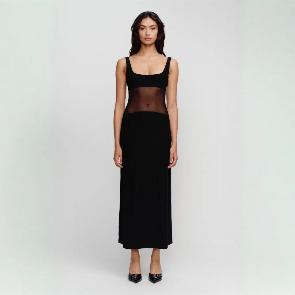 Justine Maxi Dress - Black