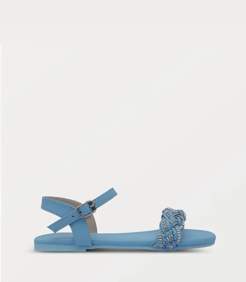 KG0205-BLUE-Girl Sandal