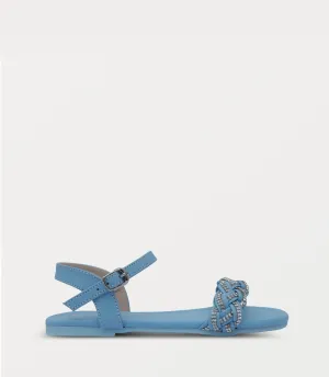 KG0205-BLUE-Girl Sandal