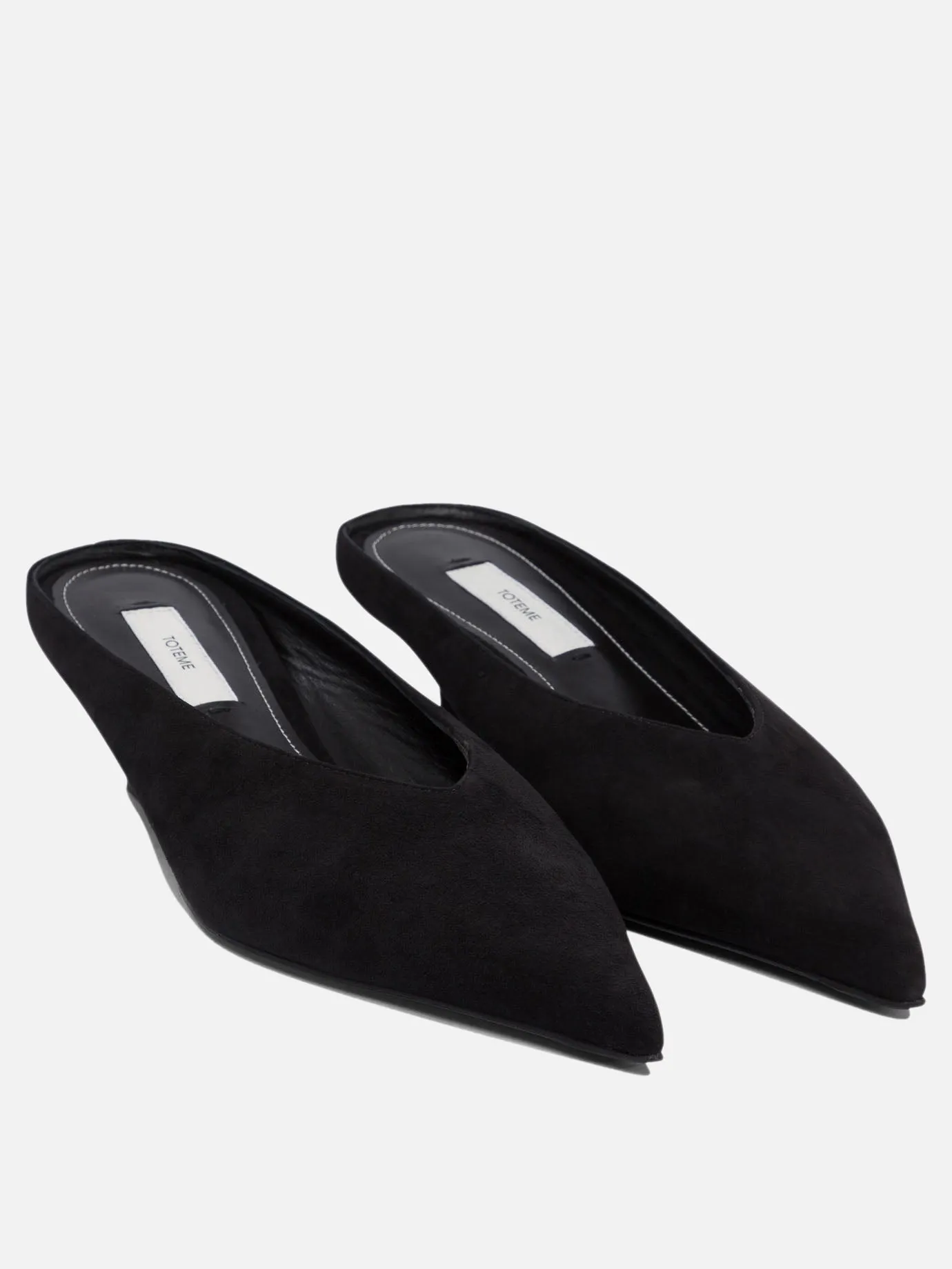 Leather mules 35 mm