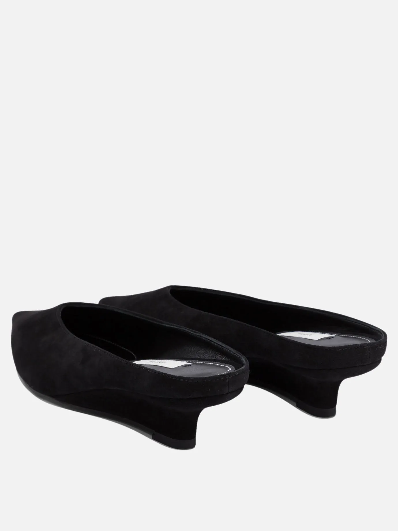 Leather mules 35 mm