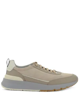 Leather sneakers