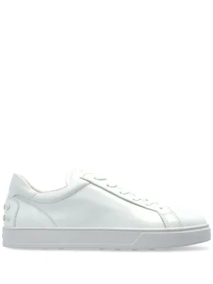 Leather sneakers