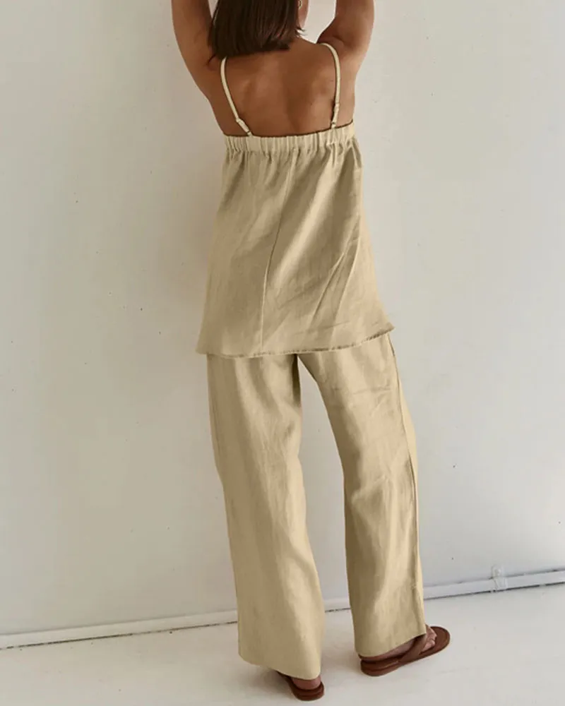 Linen Two-Piece Set | Breezy & Chic | Effortless Summer Style