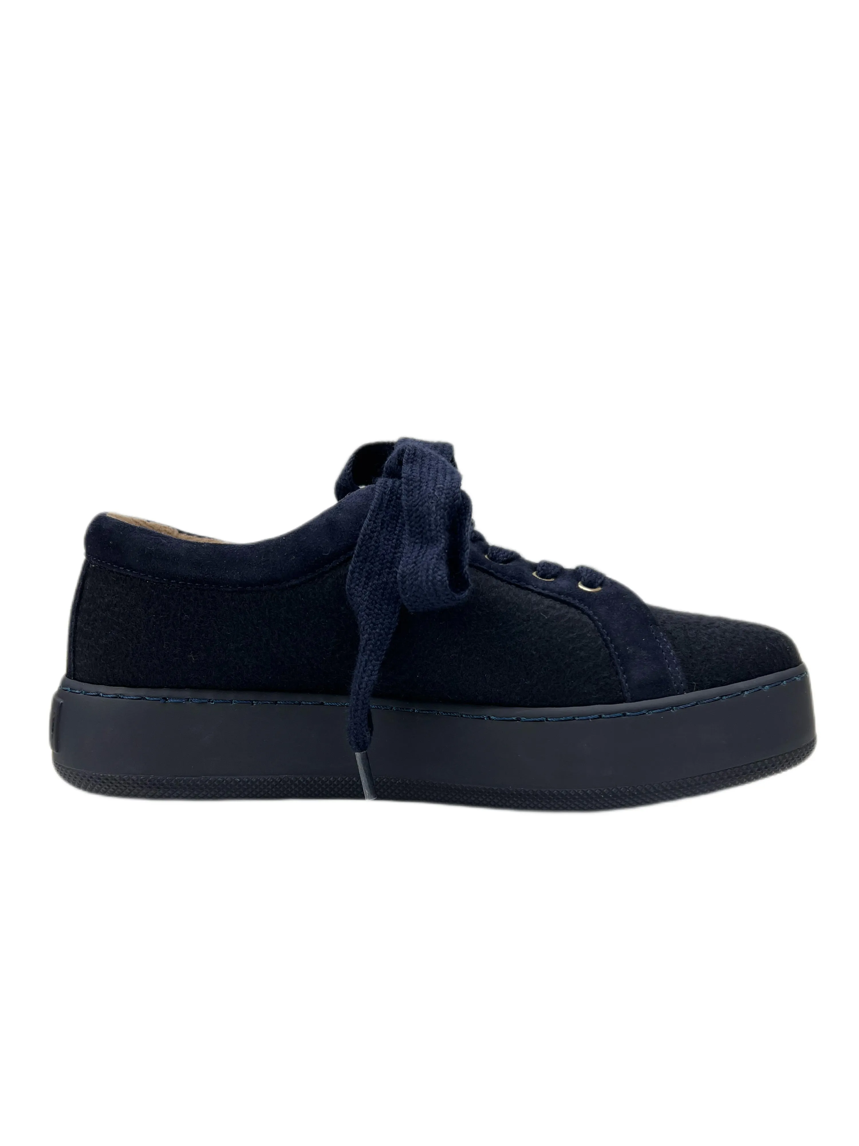 Max Mara Women's Blue Unito MM94 Sneakers Size 5 NWB