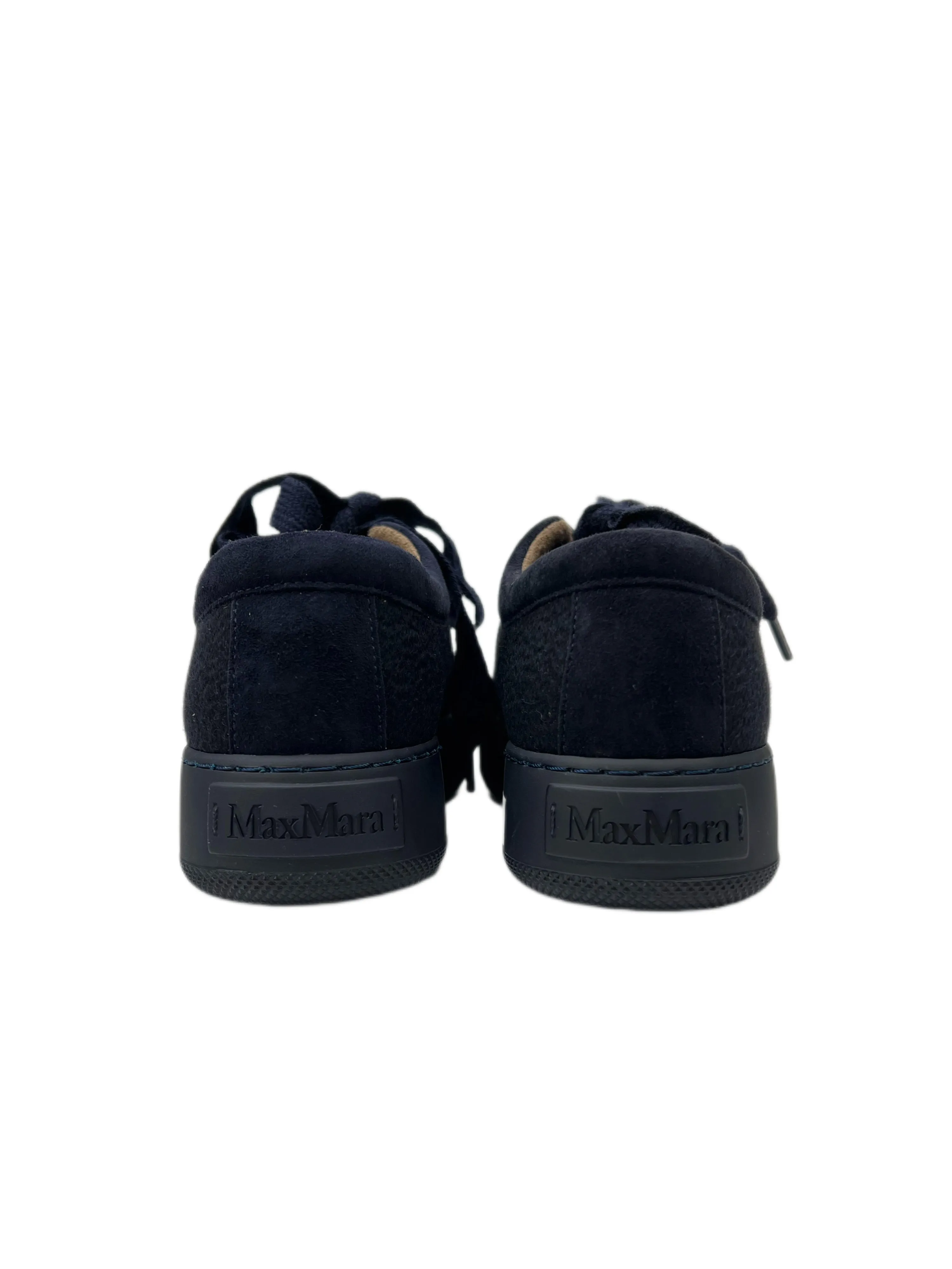 Max Mara Women's Blue Unito MM94 Sneakers Size 5 NWB