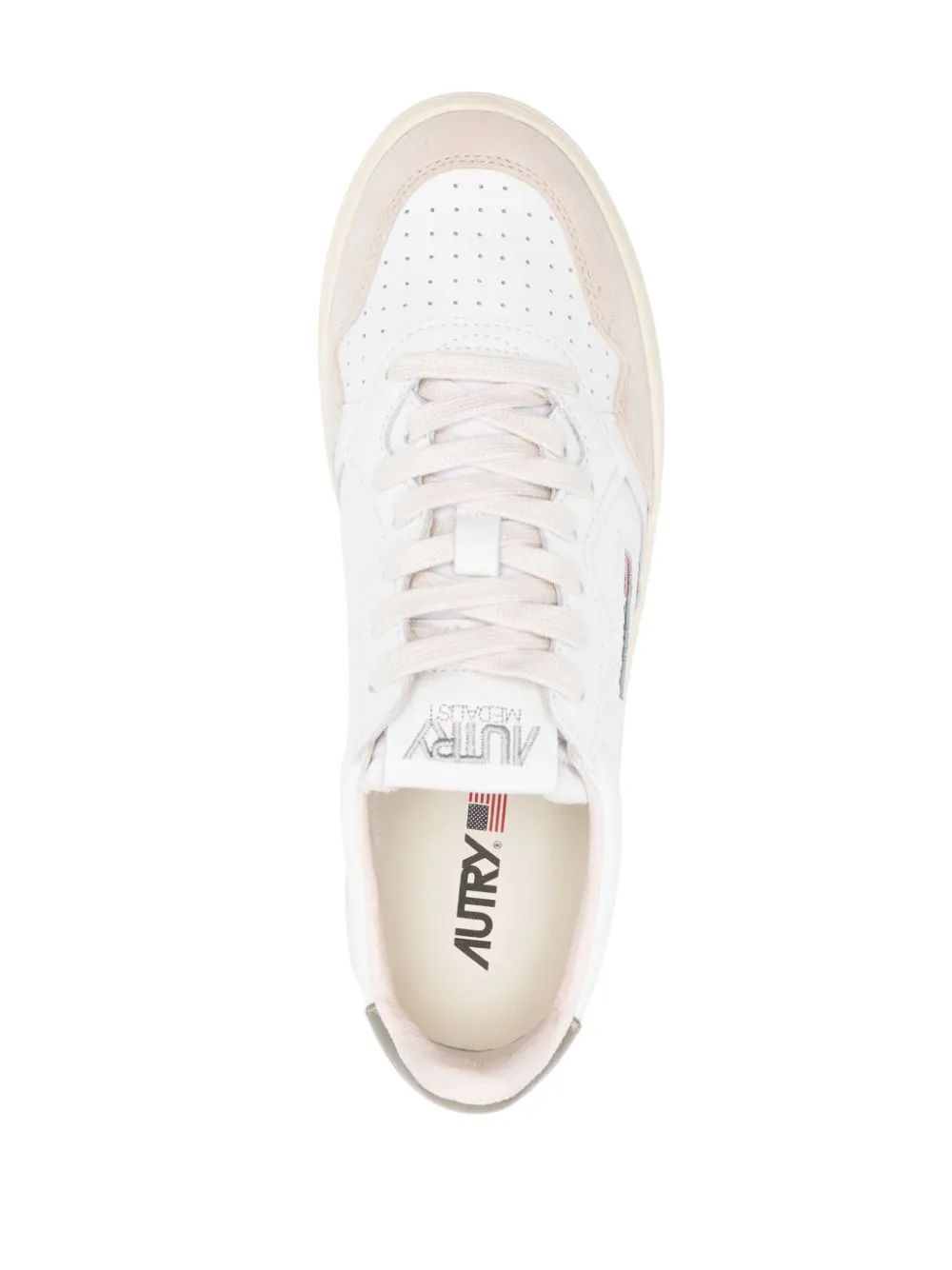 Medialist low leather sneakers