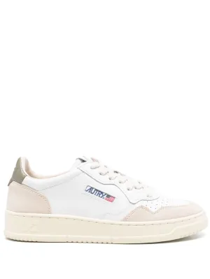 Medialist low leather sneakers