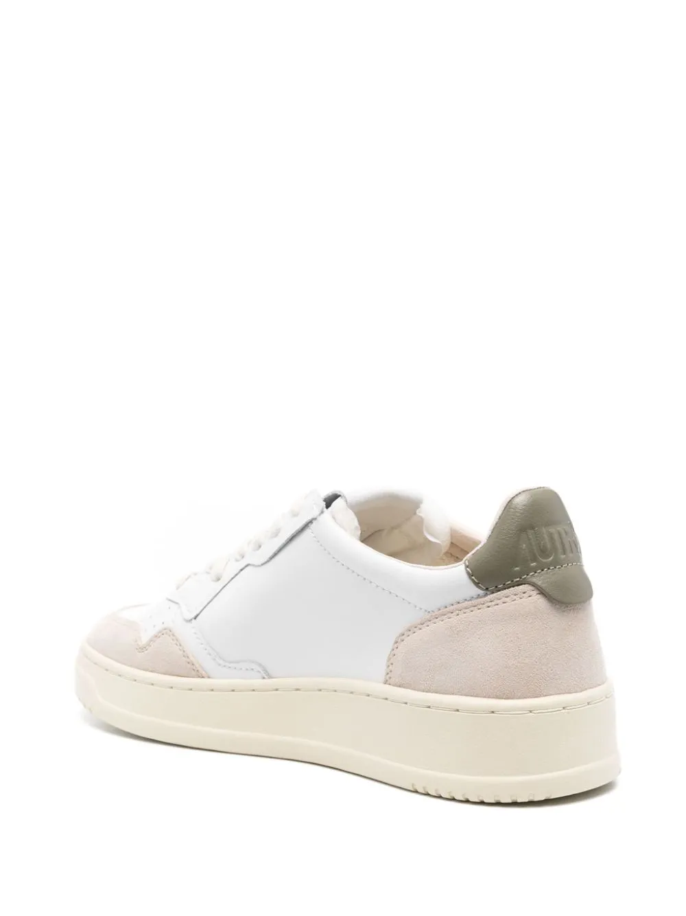 Medialist low leather sneakers
