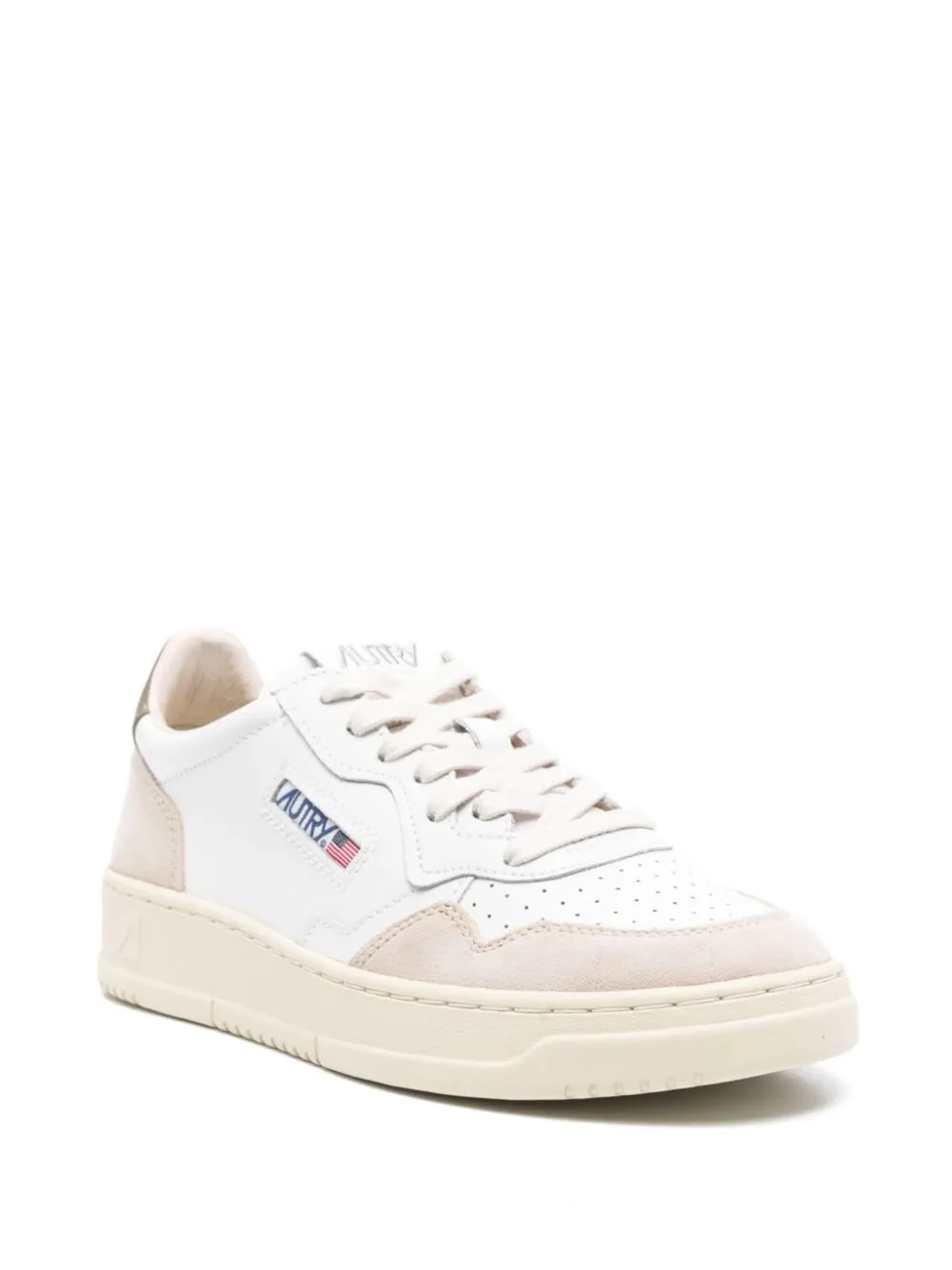 Medialist low leather sneakers