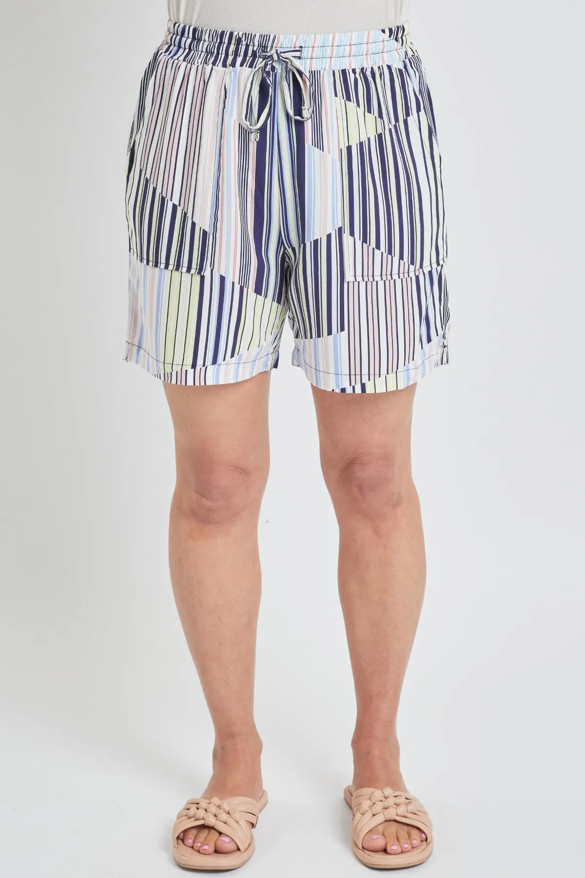 Missy Pull-On Shorts With Porkchop Pockets 6 Pack