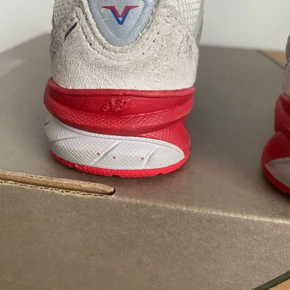 New Balance 990 Red/Blue Toddler Sneakers- SZ 4 C