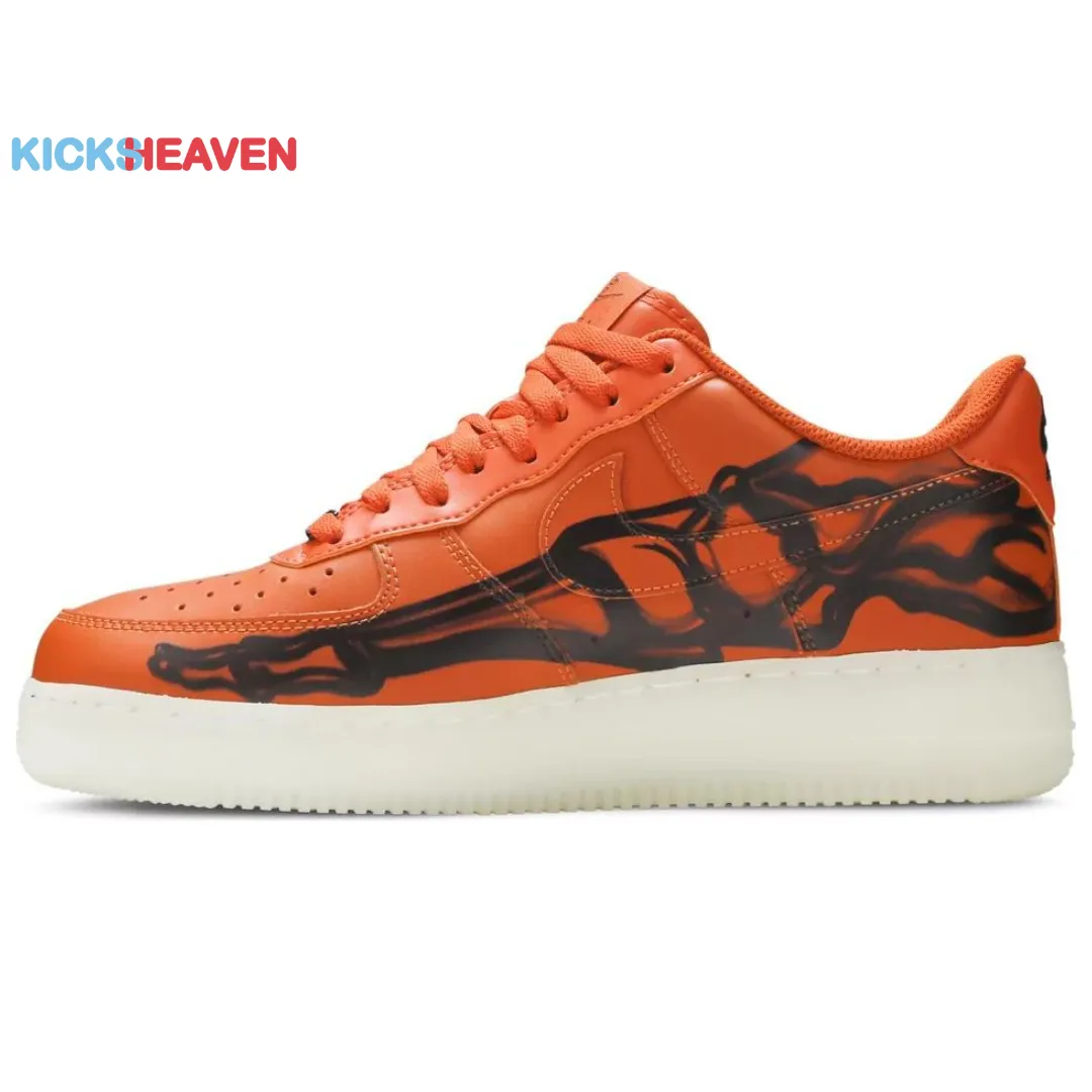 Nike Air Force 1 Low 'Orange Skeleton'