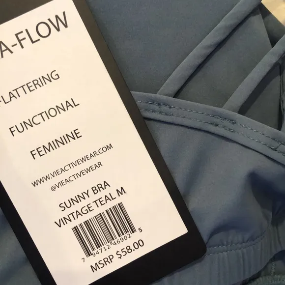 NWT Vie Active Sunny Bra