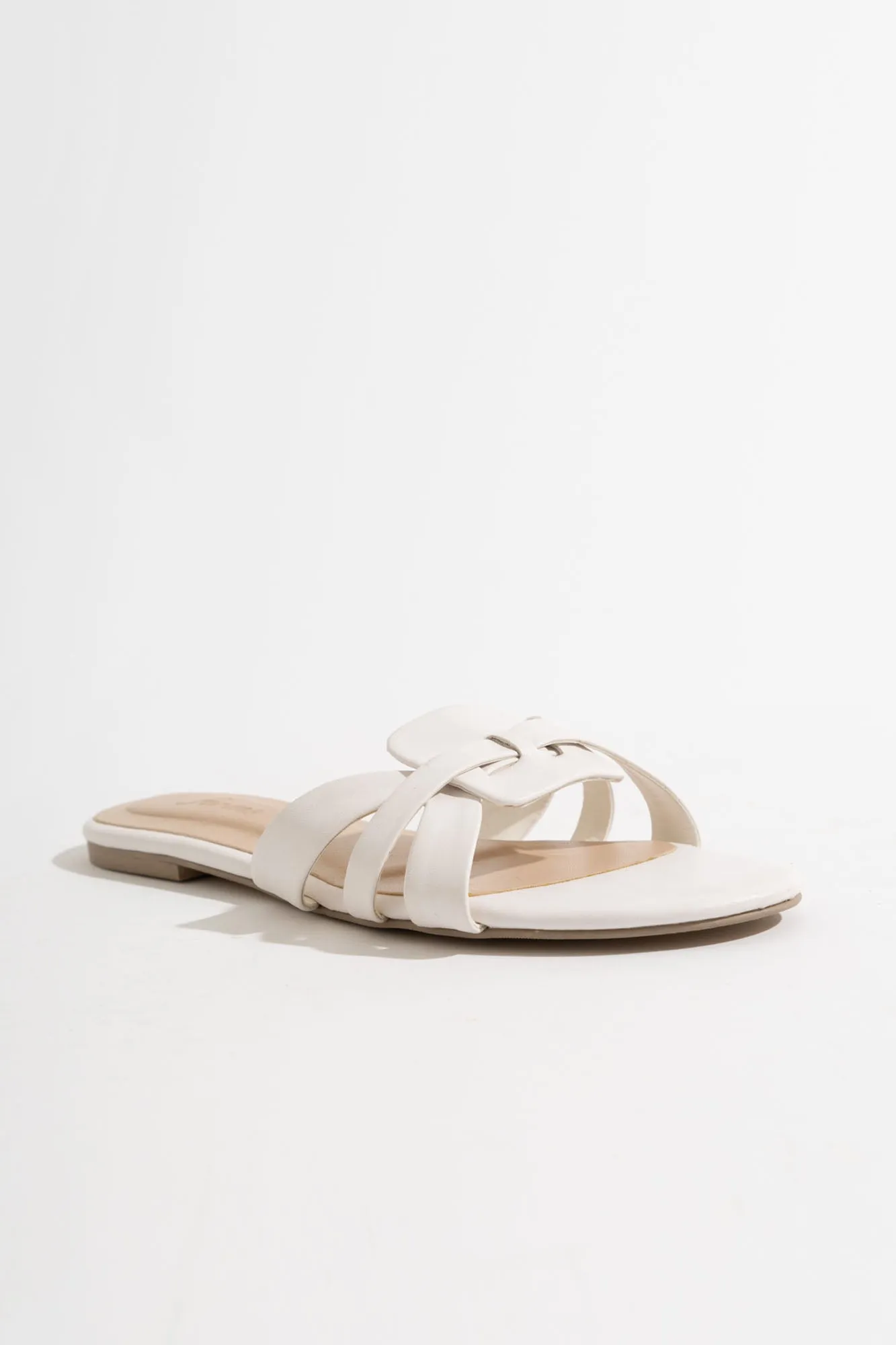 One Band Round Toe Sandals