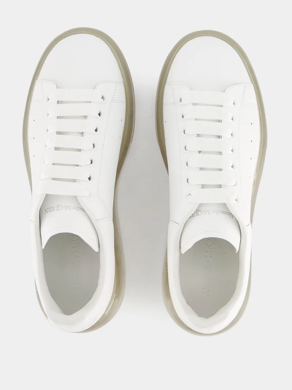 Oversized Transparent Sole Sneakers