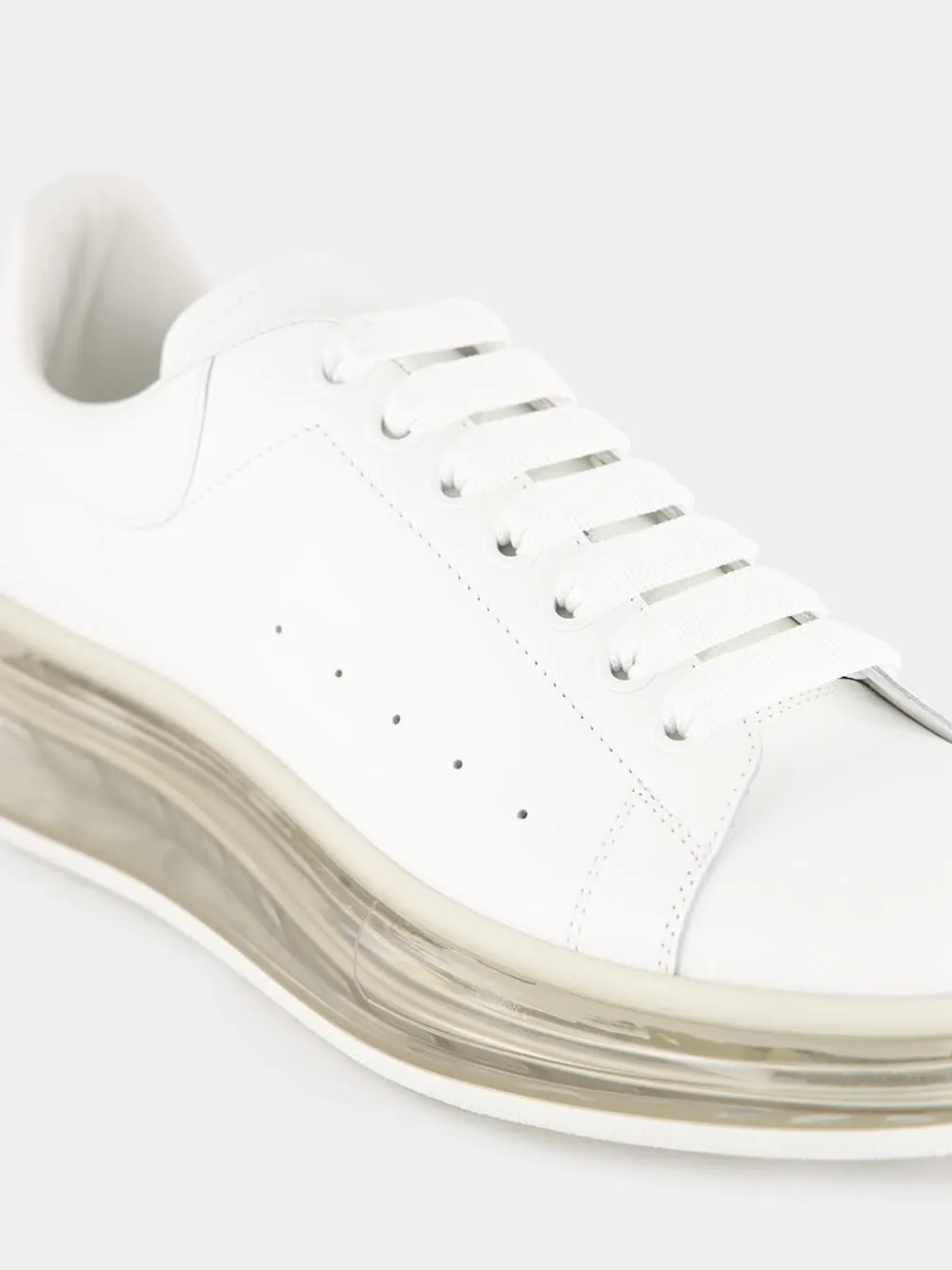 Oversized Transparent Sole Sneakers