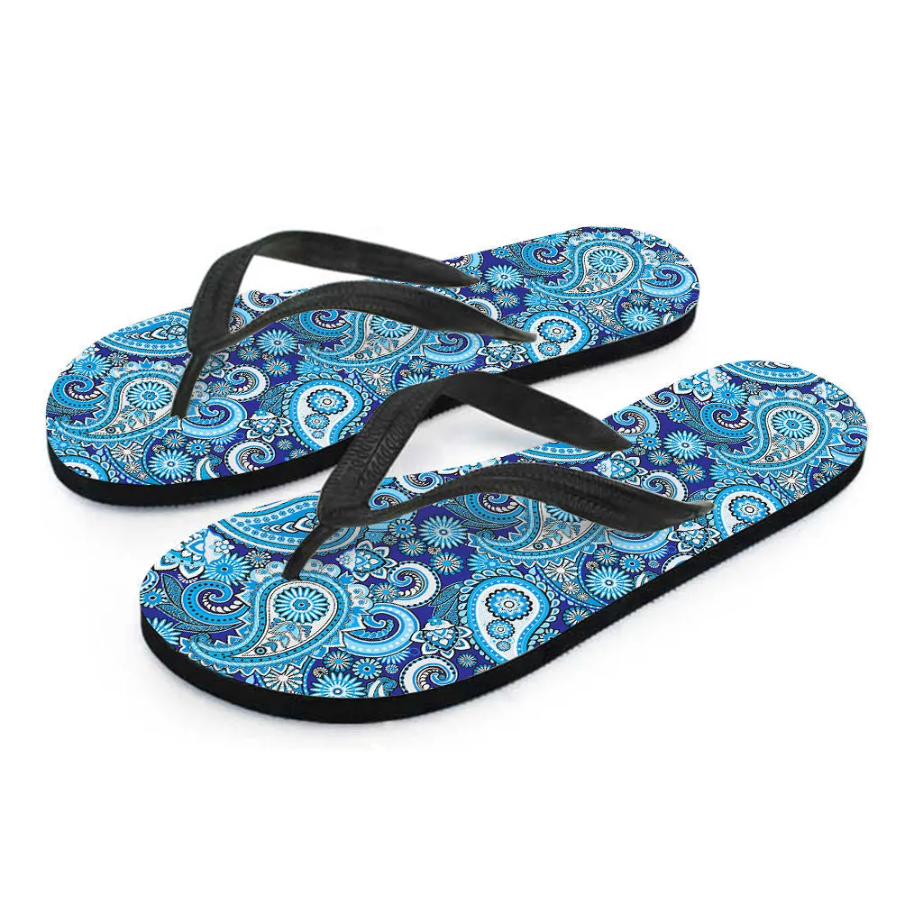Paisley Perfection: Hawaiian Flip Flops to Complete Your Island Outfit