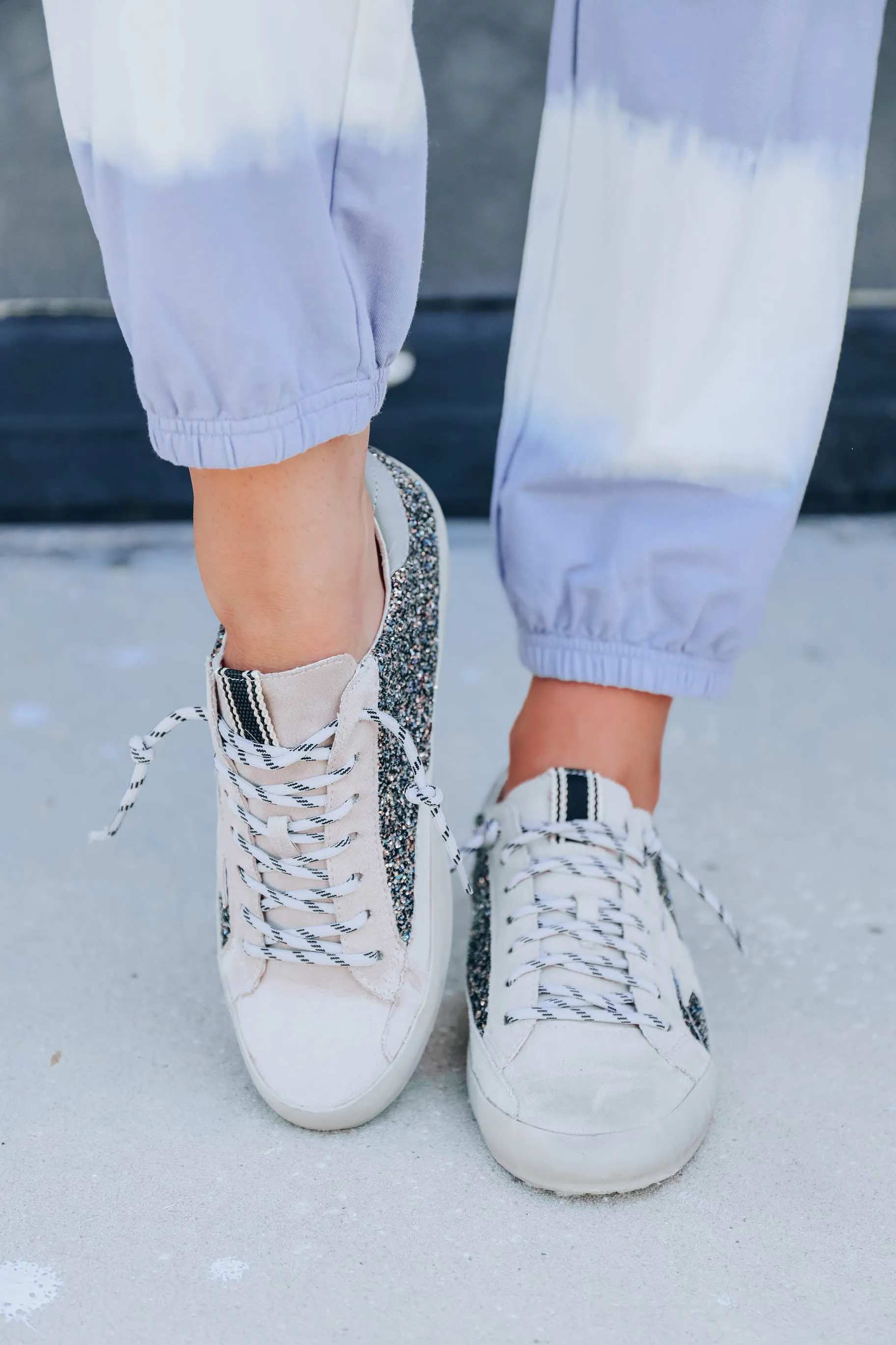 Perry Sneaker by Shu Shop - Tan/Pewter