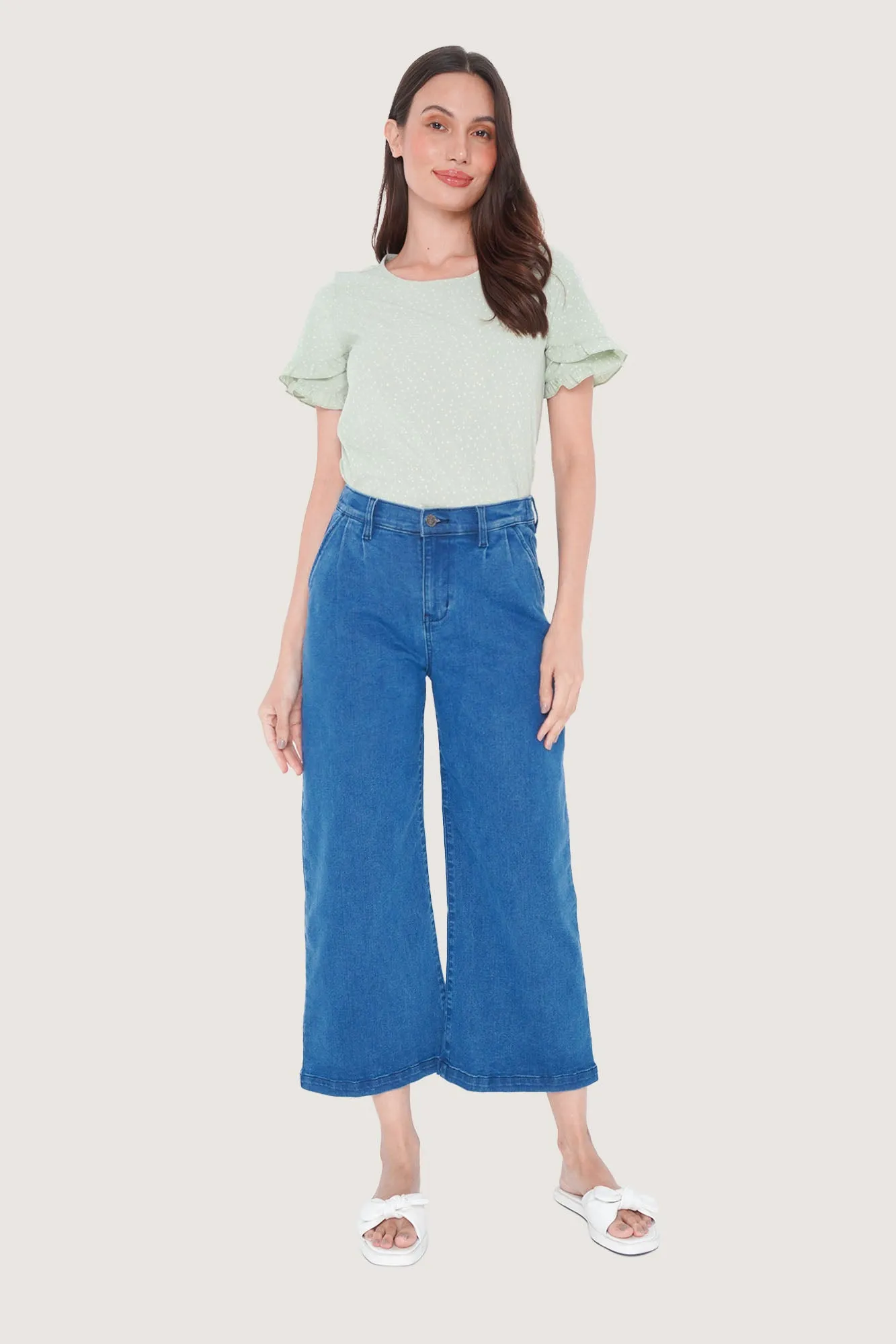 REFORME Recycled Wide Leg Cozy Jeans