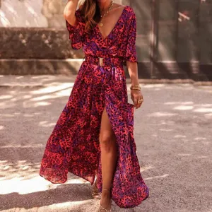 Selverine – Maxi-jurk met stijlvolle print