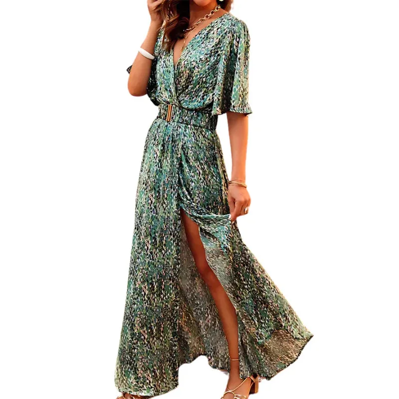 Selverine – Maxi-jurk met stijlvolle print