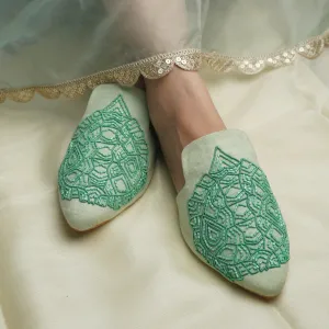 Shell Chic Mules