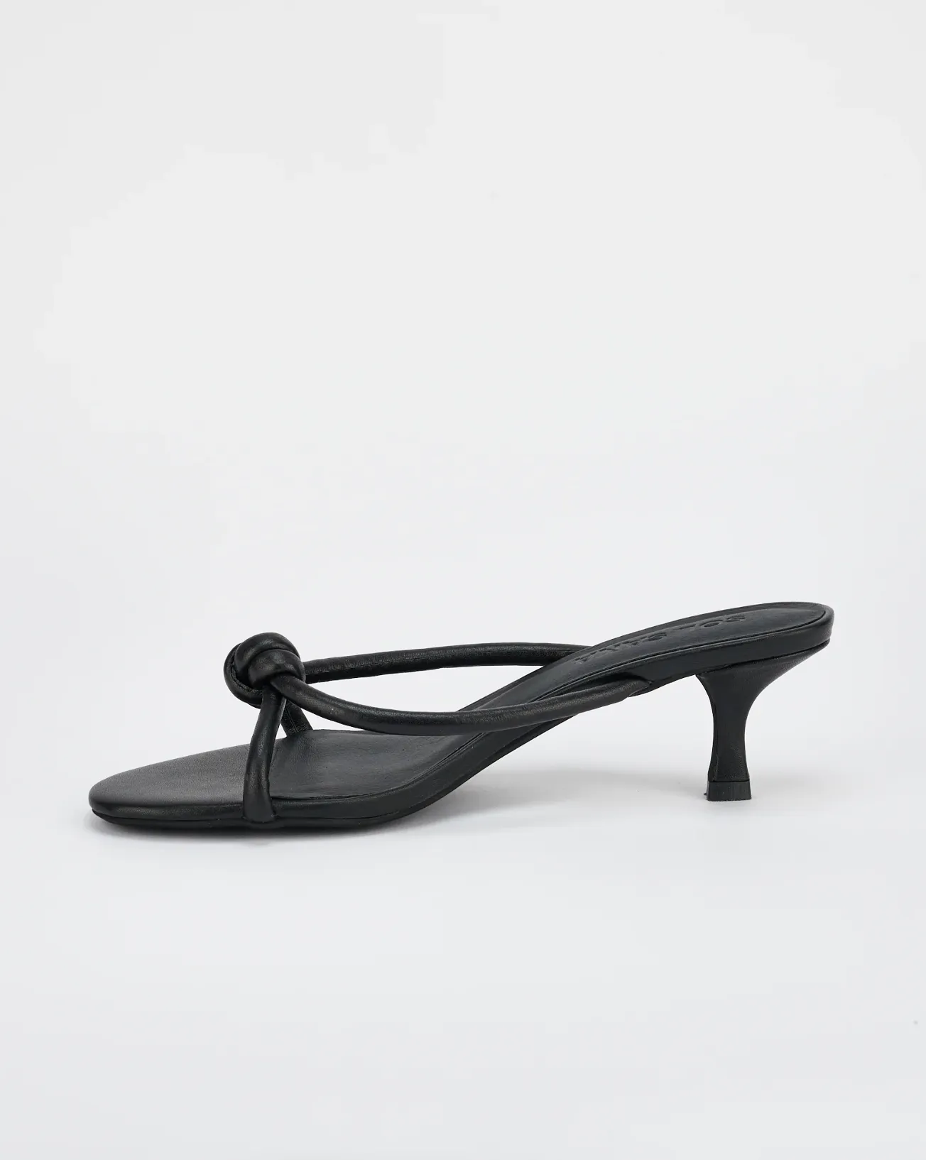 SOLSANA Antibes Mule - Black