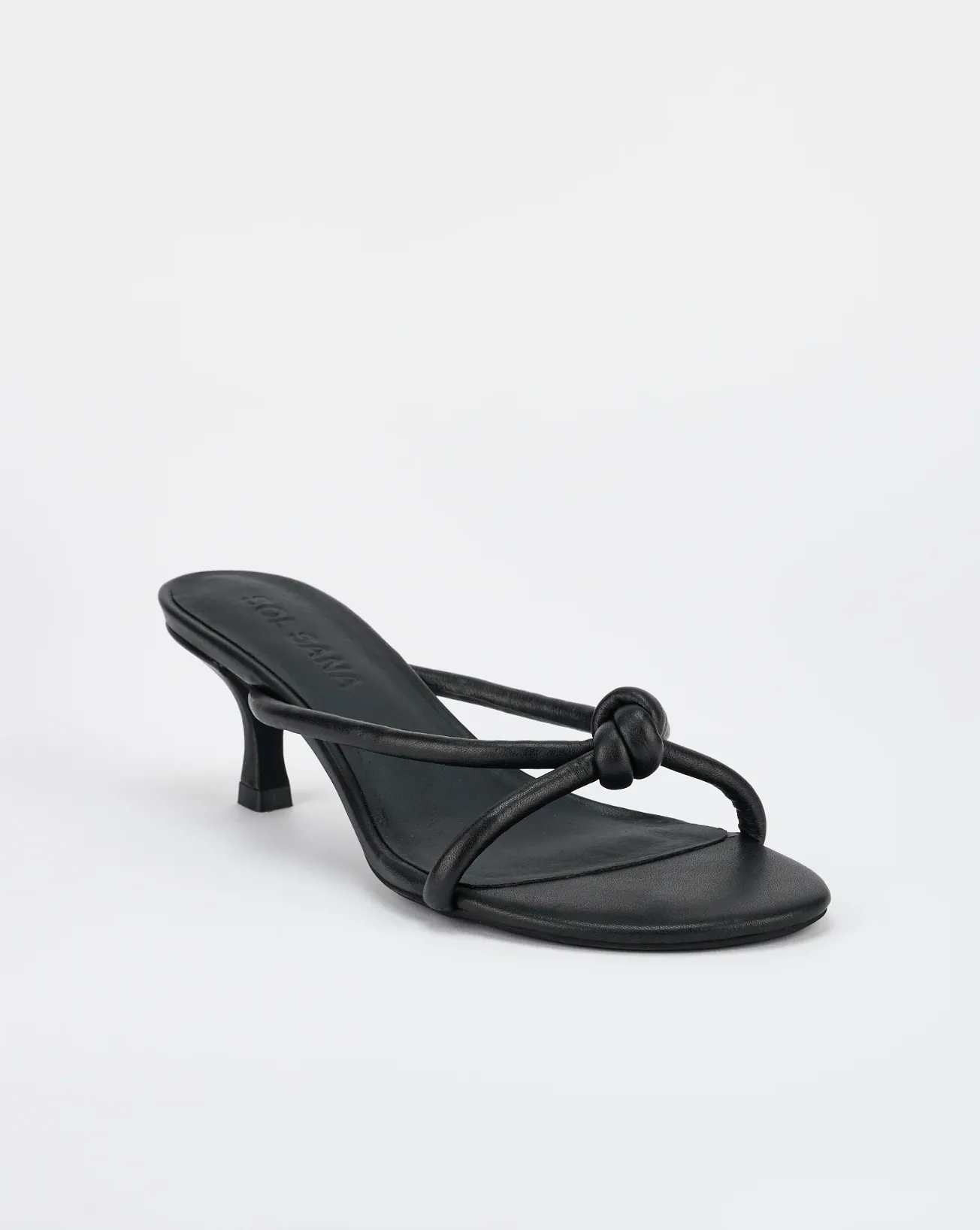 SOLSANA Antibes Mule - Black