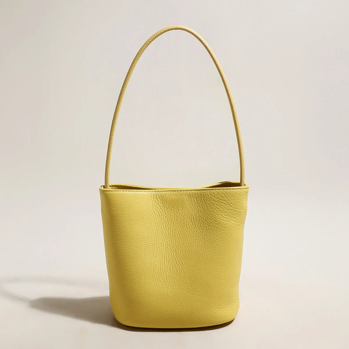Strap Leather Bucket Detailed Bag Thin Waterproof Smart design
