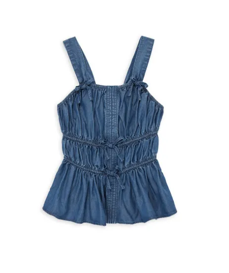 Strappy Ruched Top
