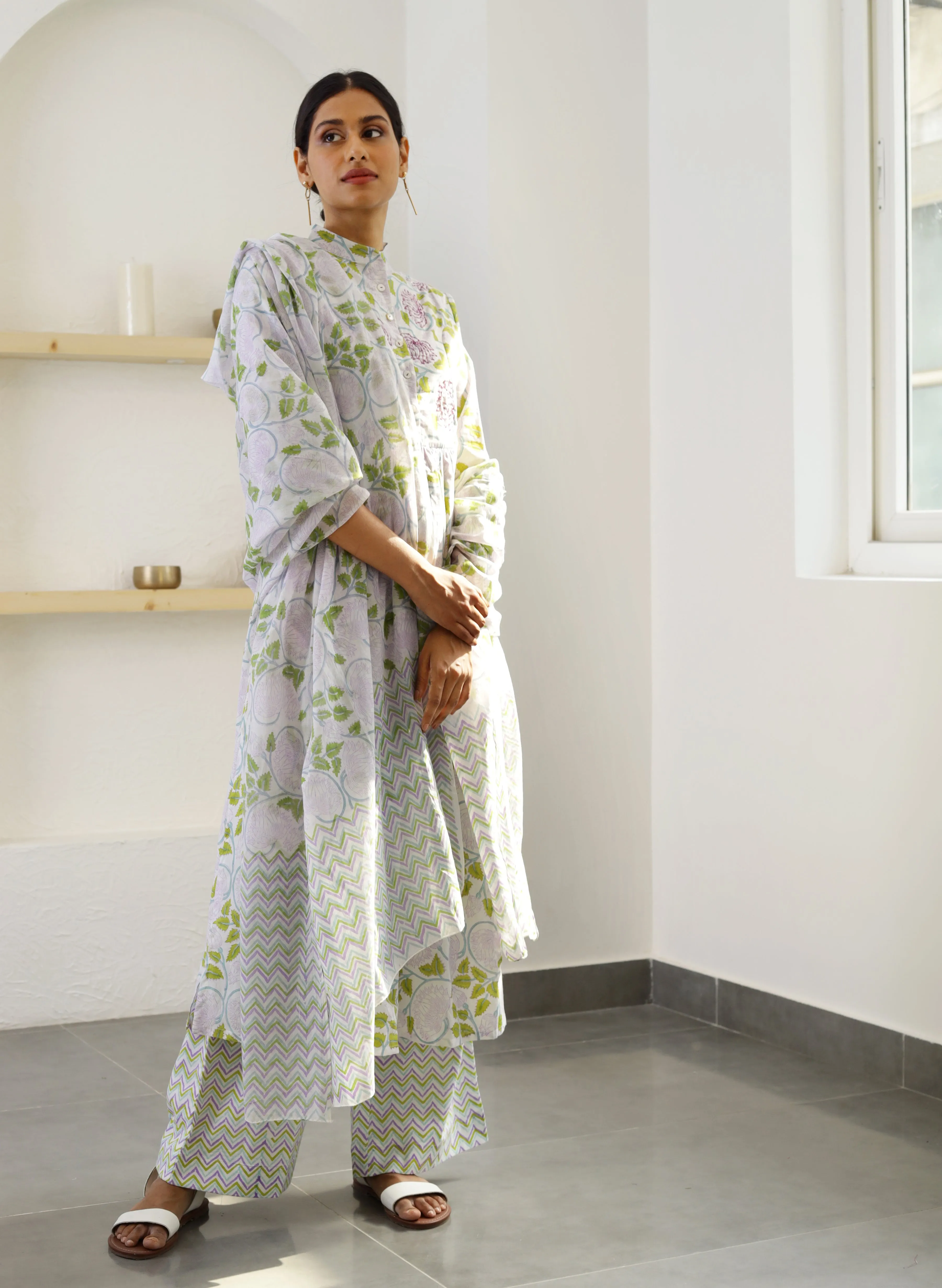 Taabir Cotton Printed Kurta