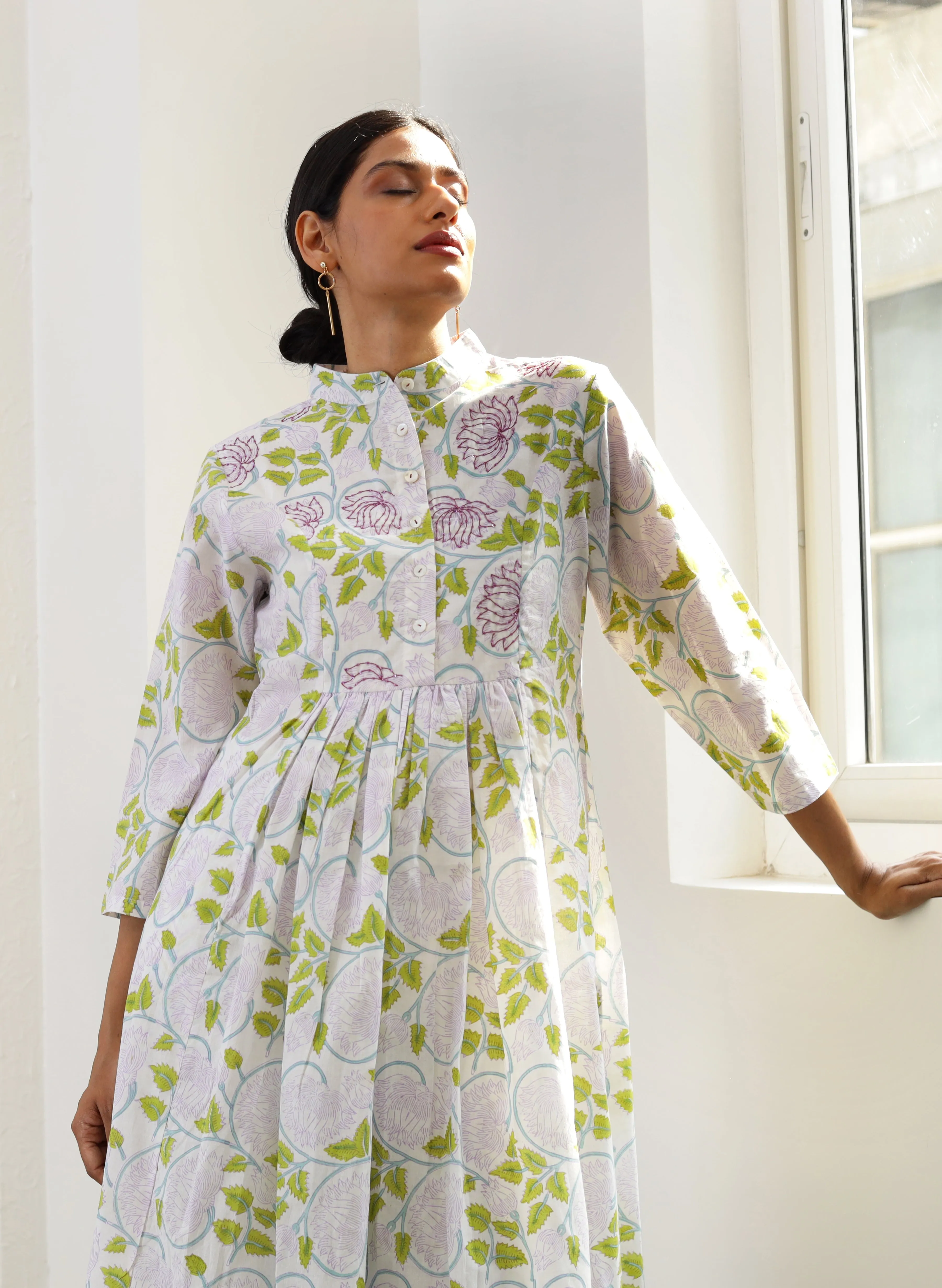Taabir Cotton Printed Kurta
