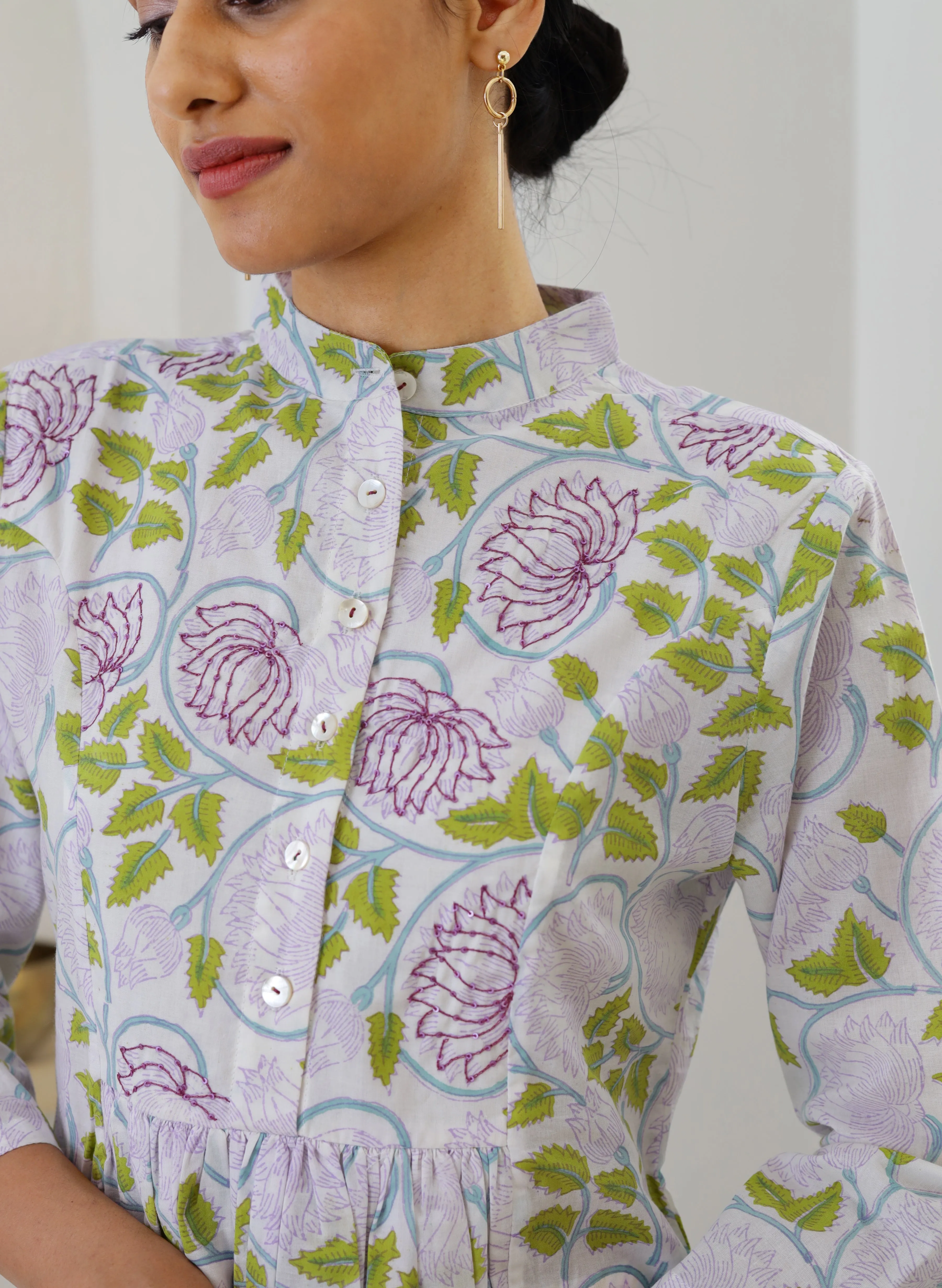Taabir Cotton Printed Kurta