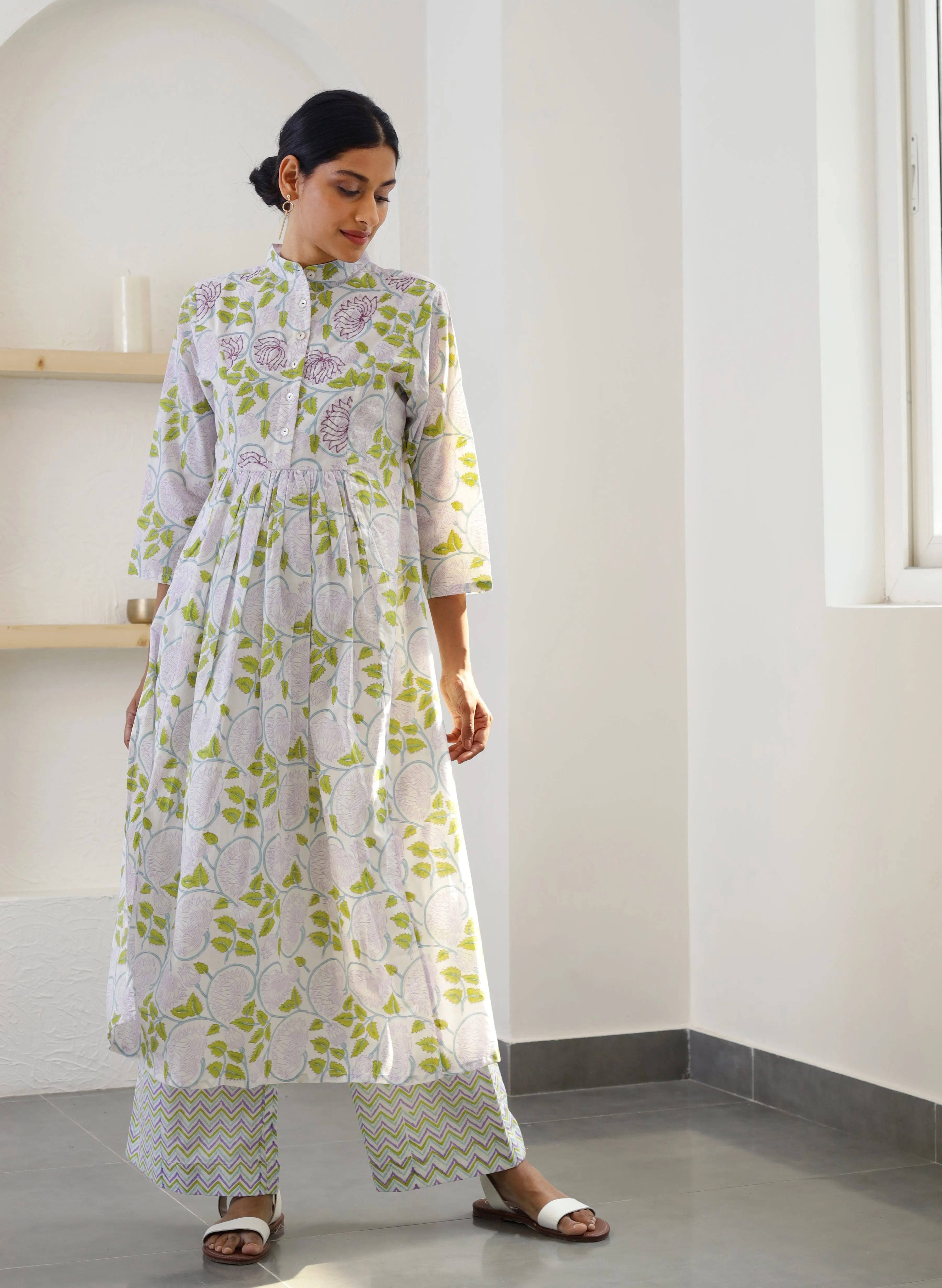 Taabir Cotton Printed Kurta