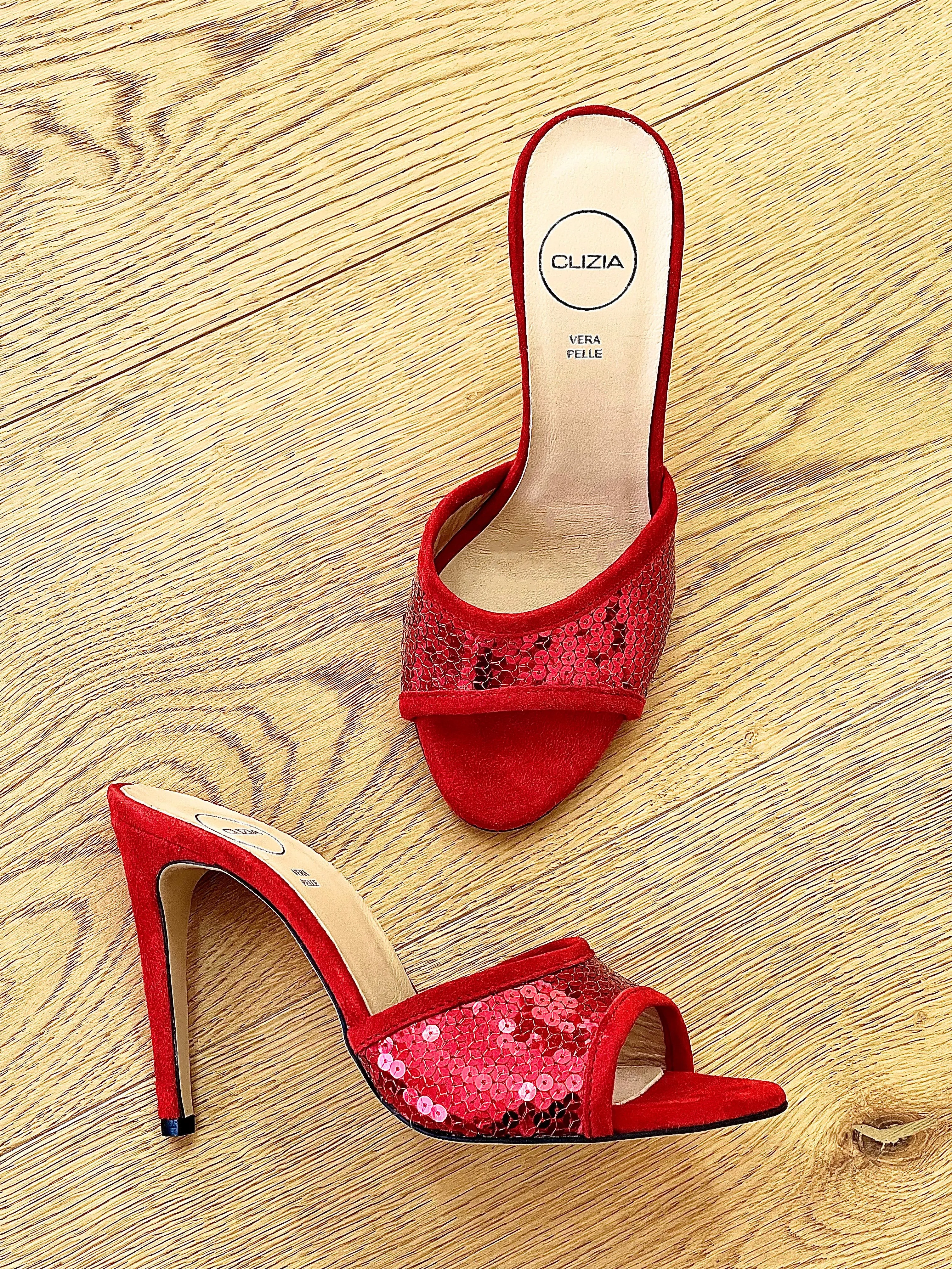 TEA PAILLETTES ROSSO