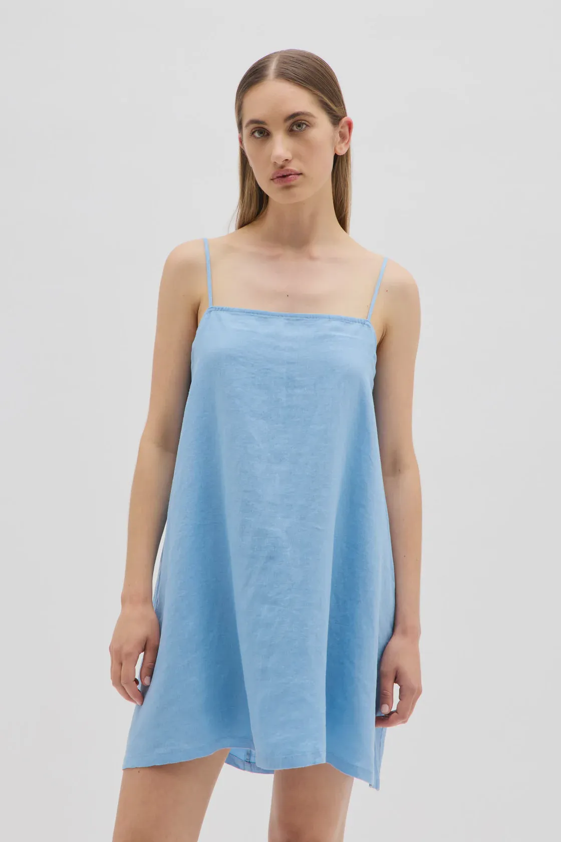 Tully Mini Dress Cornflower Blue