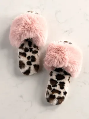 Vail Leopard Slipper