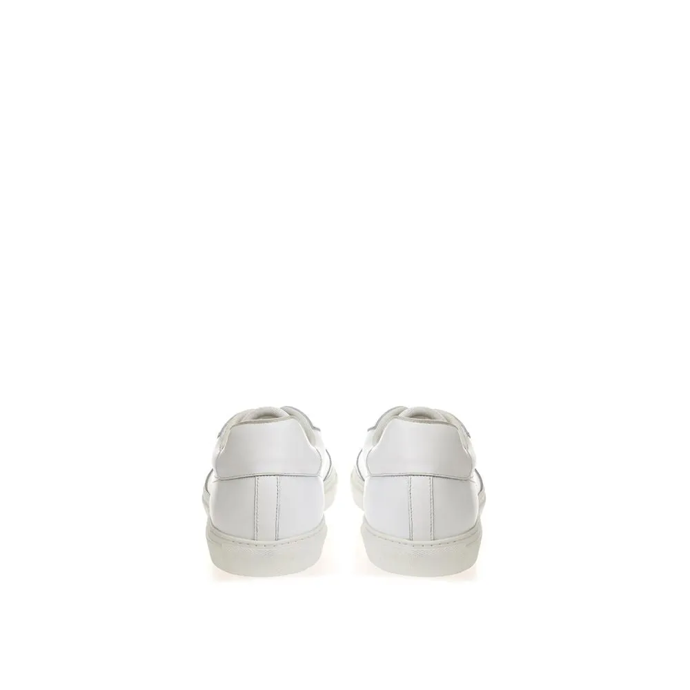 White Leather Sneaker