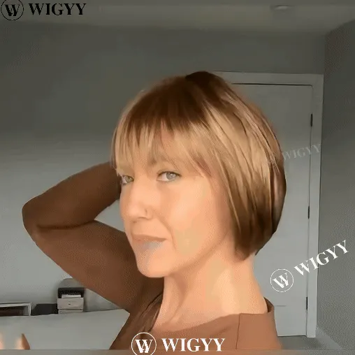 Wigyy Bob Elegant Wig for Daily Use