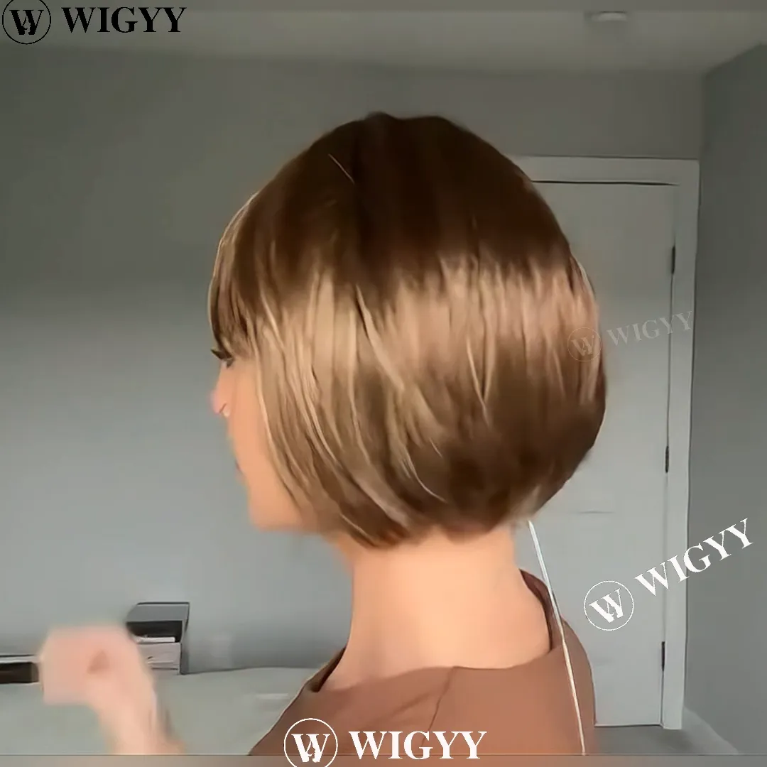 Wigyy Bob Elegant Wig for Daily Use