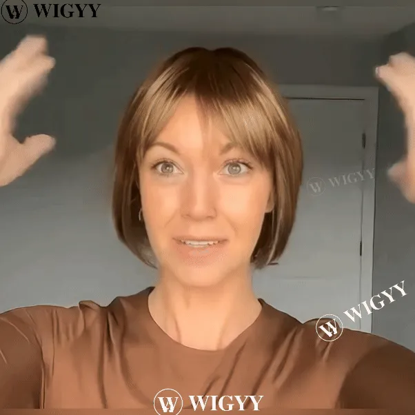 Wigyy Bob Elegant Wig for Daily Use