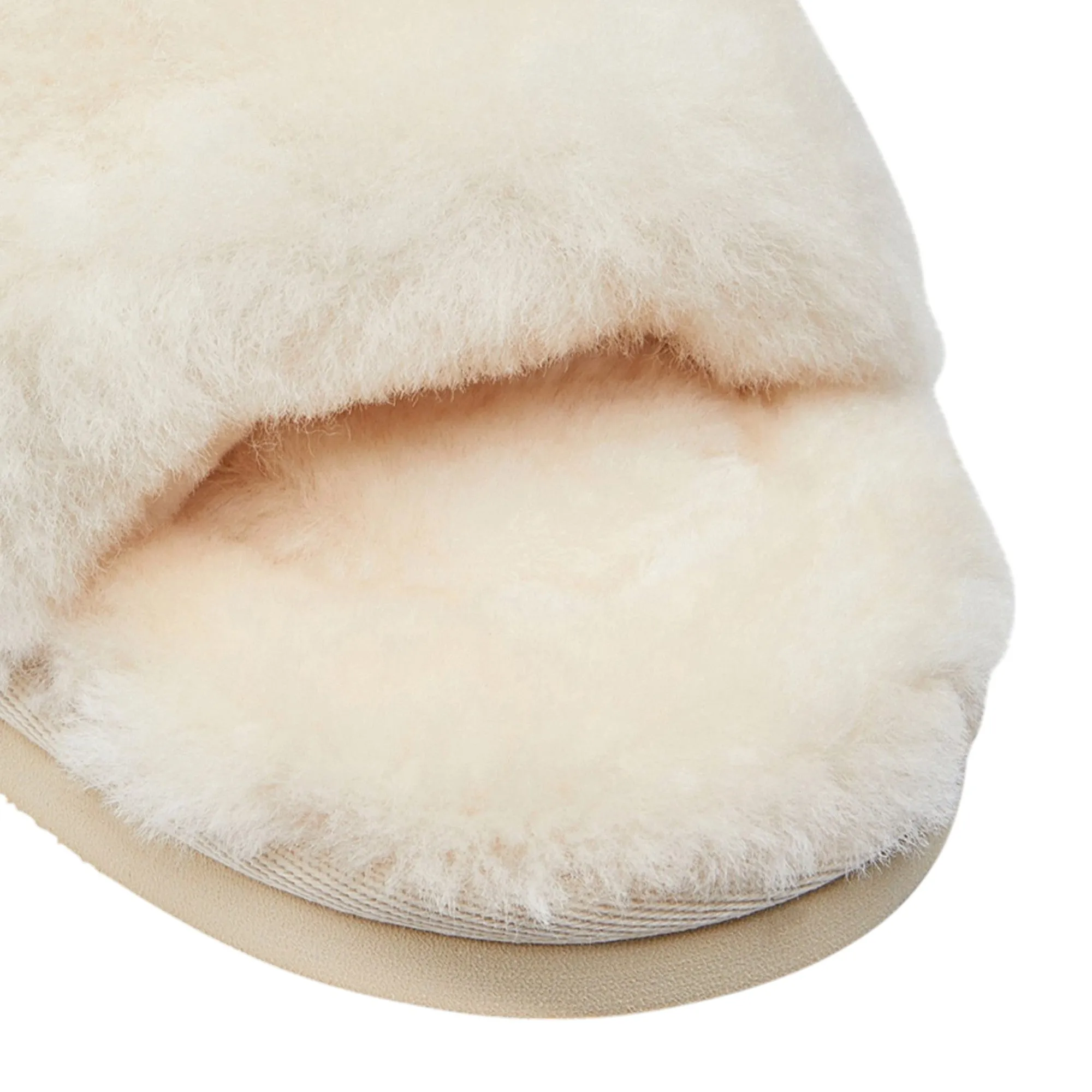 Womens Hush Puppies Lust Slippers Natural